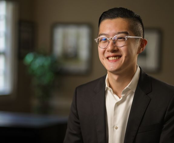 Business student Jonathan Chen